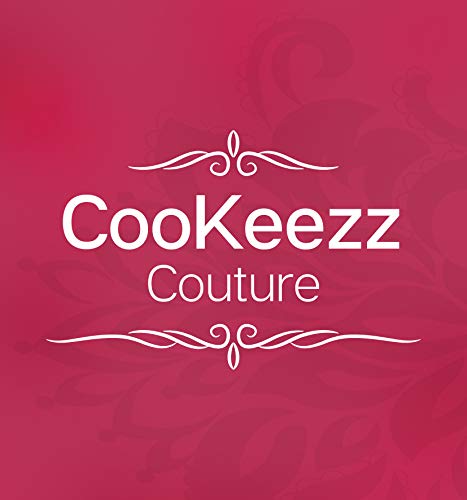 CooKeezz Couture - Extra Thick 15"×12" Flexible Plastic Cutting Boards Mats Set with Food Icons & Non - Slip Waffle Back, Set Included with 4 Pack Recipes Folders - Set of 8