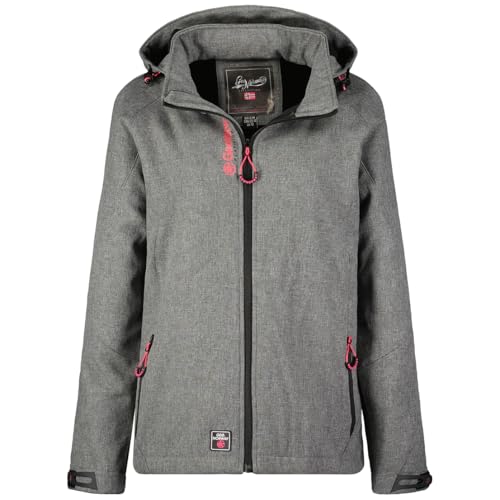 Geographical Norway Damen Tereze Lady Damen-Softshell, Gris Clair,