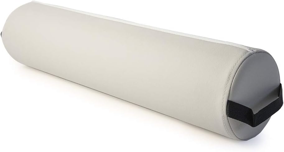ForPro Full Round Bolster, Crème, Oil and stain-resistant, for Massage and Yoga, 6” R x 26” L : Massage Table Pads : Health & Personal Care