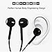 B3300 Bluetooth Headphones, Ephvan Wireless Stereo Bluetooth 4.1 Headset Sports Earbuds Built-in MIC for iPhone 7 Plus Samsung LG (Black)