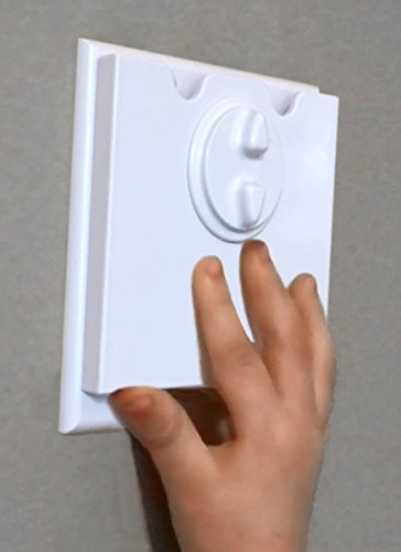 HomeStar Baby Light Switch Guard (double rocker switch, white)