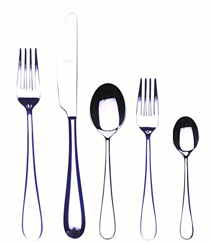 Mepra Natura 5 Piece Place Setting, Stainless Steel