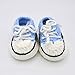 Crochet Baby Sneaker Booties Unisex Gender Neutral - Crib Shoes for Infant or Newborn - Baby Shower Gifts for Boy or Girl - Shoes for Babies - Baby First Shoes - Blue, Pink, Yellow, Turquoise