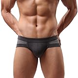 Men's Underwear,Neartime Mens Low Waist Boxers Briefs Men Underpants Soft Shorts