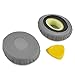 Geekria QuickFit Replacement Ear Pads for Bose On-Ear OE2, OE2i Headphones Ear Cushions (Grey)