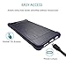 BlackBerry Motion Case, PUSHIMEI Soft TPU Brushed Anti-fingerprint Full-body Protective Phone Case Cover For BlackBerry Motion / BlackBerry Krypton (Black)