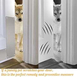Door Push Plate Durable Metal Door Plate for