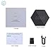 Mini Camera Clock-ENKLOV HD 1080P WiFi Smart Mirror Clock with Night Vision Two-Way Audio Motion Detection Colorful LED light,for Wall and Desk,Perfect Gift …