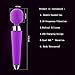 VESONI Multi-Frequency Viberate Massager with USB Rechargeable Handheld Personal Wand Massager for Women - Viberate Toy - Cordless & Waterproof - Powerful Multi Speed Vibration