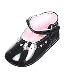 BIG OSHI Baby Girls' Mary Jane Baby Shoes - 016