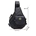 Sling Bags Chest Backpack Crossbody Book Bag For School Travel Daypack ( Black)
