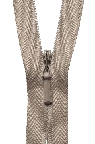 YKK 07020573 Verdeckter Reißverschluss, Nylon, Nein 573 Rehkitz, 20 cm Length