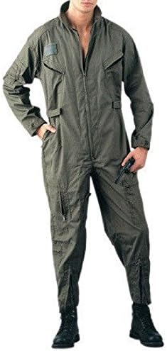 Military Flightsuit Airforce Mechanic Camo Coveralls Flight Suit Uniform Overall