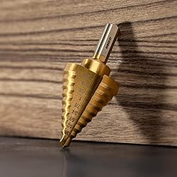 NEIKO 10194A Titanium Step Drill Bit, High-Speed
