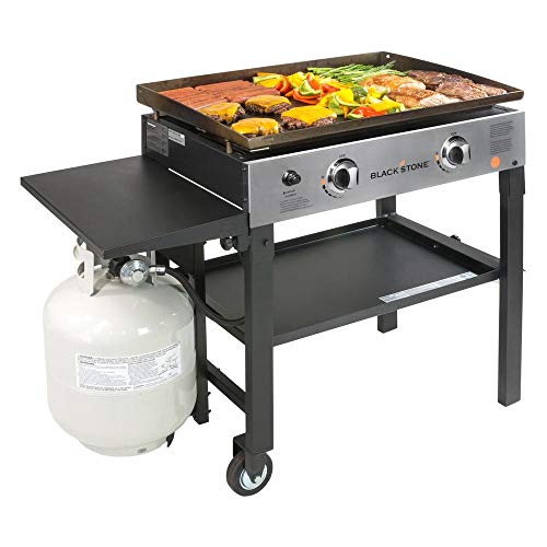 Blackstone Cooking Station with Two Burners Stainless Steel Propane Gas