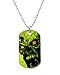 Zombie Art Personalized Pet ID Dog Tags Key Chain Medical Pet Tag Dog Tag
