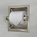 Gatco 780, Recessed Toilet Paper Holder, Satin Nickel / Wall Mounted 6.25