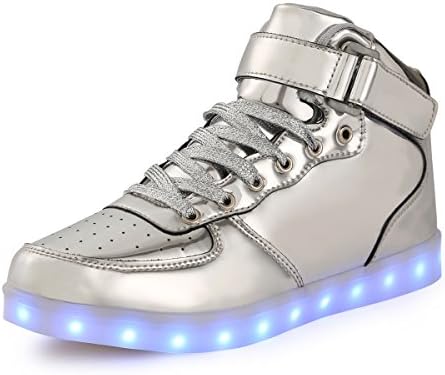 girls silver high tops