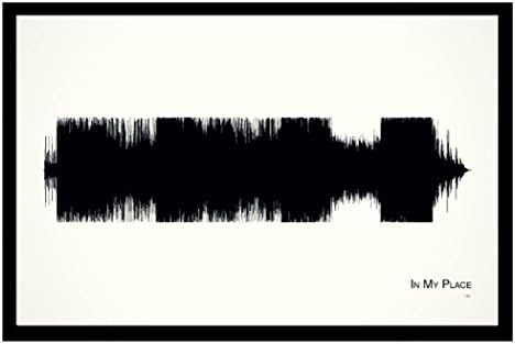 In My Place - 11x17 Framed Soundwave print