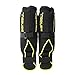 Sanabul Essential Hybrid Sleeve Kickboxing Shin Guards for MMA Shin Guards Muay Thai Shinguards - Green, L/XL