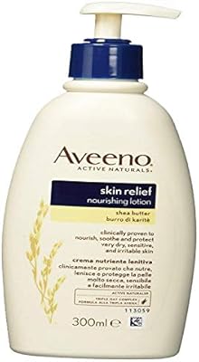 aveeno skin relief nourishing lotion shea butter