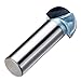 uxcell 3/4-inch Cutting Dia 1/2-inch Steel Shank 2-Flute Carbide Tipped Cove Core Box Router Bit