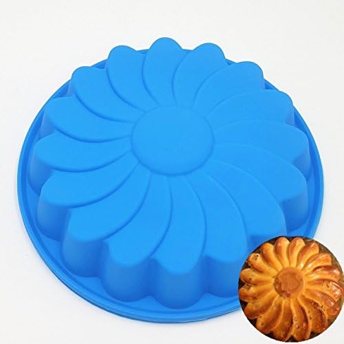 YingYing Molds Flower Shape 3D Silicone DIY Cake Mold Baking Tools for Bakeware Pizza Mould Pan and Jelly Tray