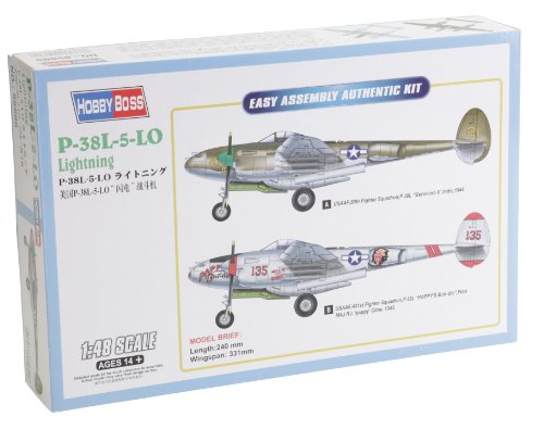 Hobby Boss P-38L-5-LO Lightning Airplane