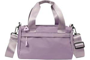 Mini Messenger Gym Bag Nylon Tote Bag Multipurpose Fitness Shoulder Stylish Travel with Adjustable Strap