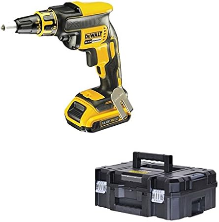 Dewalt Dcf621d2 Visseuse Brushless Pour Plaques De Platre Avec 2 Batteries 14 4 V 2 Ah Amazon Fr Bricolage