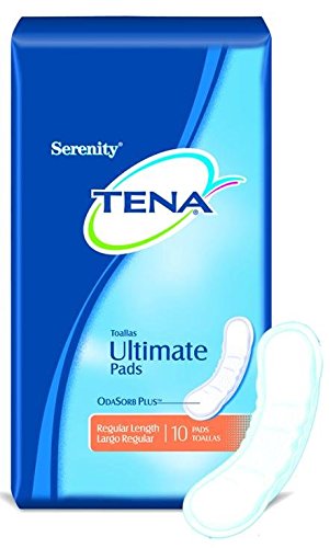 Tena Serenity Bladder Control Pads Ultimate Absorbency/Case of 40