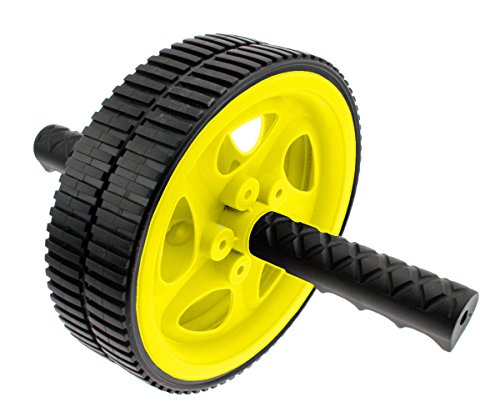 Wacces AB Roller Wheel Power - Exercise & Fitness Wheel With Easy Grip Handles Equipment For Core Training & Abdominal Workout At Home or Gym