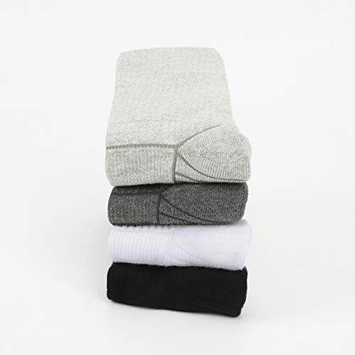 YUEDGE Men's Hiking Socks Cotton Moisture Wicking Work Boot Cushion