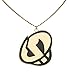 Xcoser Skull Necklace Deluxe Alloy Fancy Team Pendant Cosplay Accessory G Golden