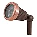 Sterno Home Paradise GL22724RC Spotlight with 20-Watt MR16 Halogen Bulb, Quick Clip Connector, Low Voltage Aluminum Outdoor Path Light Finish, Rust Copper