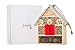 Hanging Insect House for Gardens ~ Perfect Habitat for Ladybugs(Ladybirds), lacewings, Butterfly, Mason Bees, Solitary, Leaf Cutter