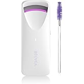 BEOVEA Heated Eyelash Curler – Fast 8-Second Heat for Long-Lasting Curls – Portable Rechargeable Heated Lash Curler, Safe & Effective Eyelash Curlers for All-Day Volume and Lift