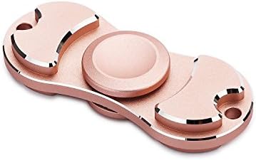 Fidget Spinner, ADHD Focus High Speed Finger Playing or Table Top Spinning, Super Smooth Bearing, Good Blanced Self-Entertainment (Rose Golden)