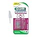 GUM Go-Betweens Proxabrush Refills Moderate [612] 8 Each (Pack of 4)