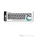 TOP CASE - Russian/English Letter Keyboard Cover Skin Compatible with MacBook 13
