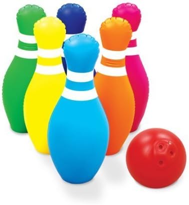 JUMBO INFLATABLE BOWLING SET - 7-PIECE