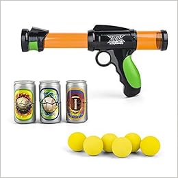 pistola de bolas de espuma