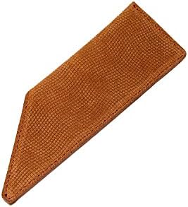 AUGUST GROOMING Soft Suede Case for Luxury Comb (Pocket, Tan Suede)