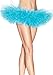 Leg Avenue Women's Organza Tutu, Turquoise, One Size
