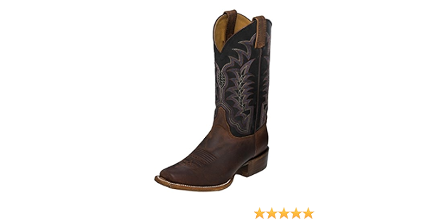 Amazon.com: Justin Briar Gaucho - Bota vaquera cosida para hombre, marrón,  6 ancho : Ropa, Zapatos y Joyería