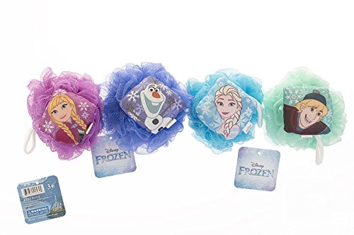 Disney Frozen Mesh Shower Sponge Large (Pack of 4)
