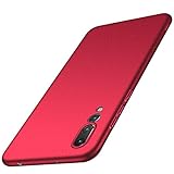 Anccer Huawei P20 Pro Case [Colorful Series] [Ultra-Thin] [Anti-Drop] Premium Material Slim Full Protection Cover For Huawei P20 Pro 2018 (Smooth Red)