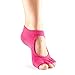 toesox Womens Bella Half Toe 3-Pack