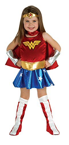 UHC Little Girls Wonder Woman Dc Comics Superhero Toddler Kids Halloween Costume