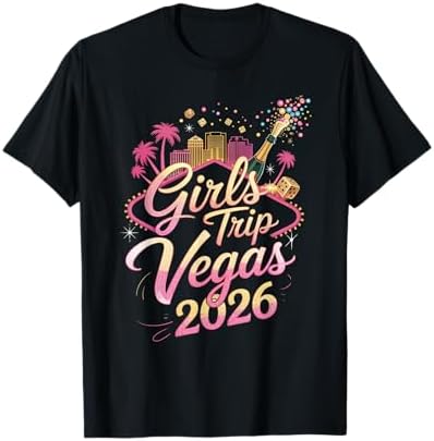 Amazon.com: Las Vegas Girls Trip 2026 Vegas Girls Trip T-Shirt